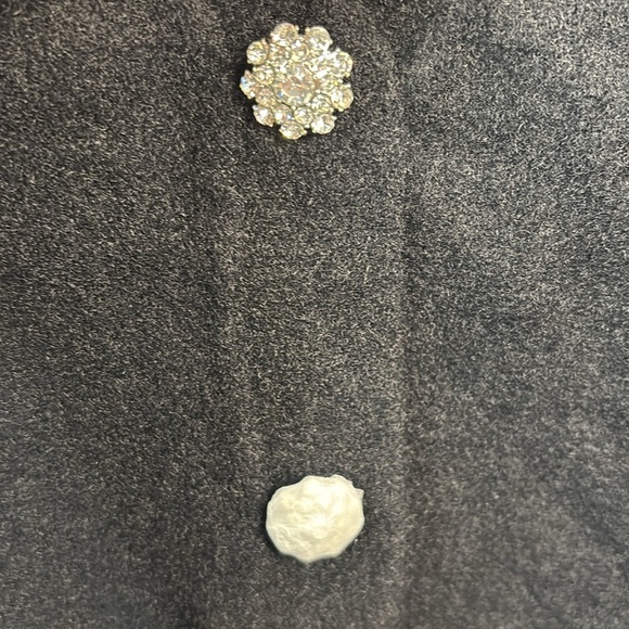 Express Black Sweater Cardigan with Crystal Buttons- XL- NWT - Picture 13 of 17